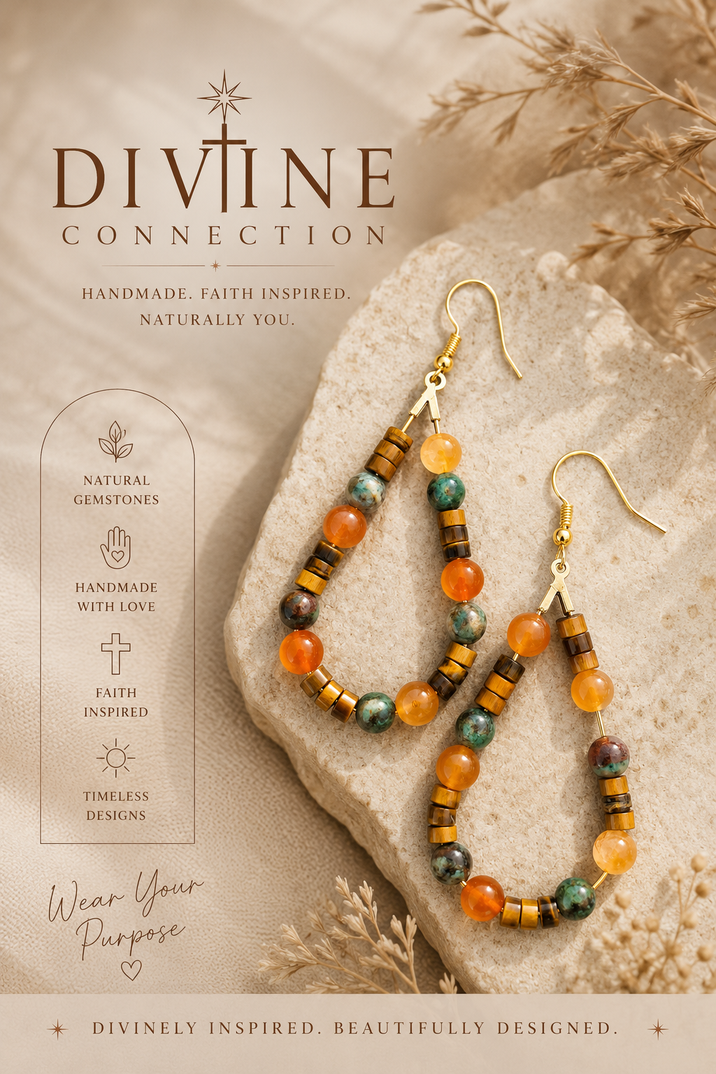 Tigers Eye and Agate