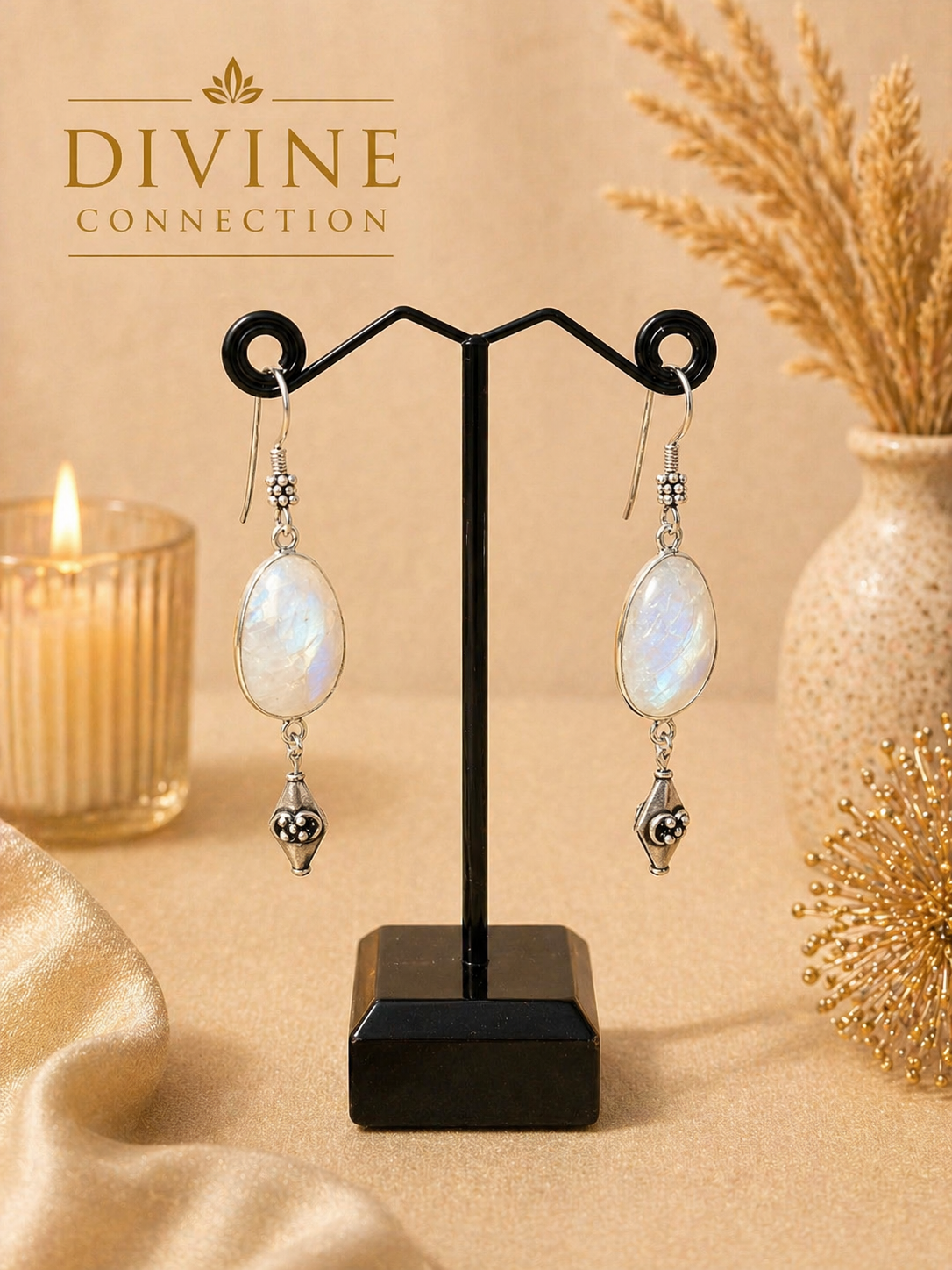 Moonstone Earrings