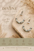 Moss Agate earrings